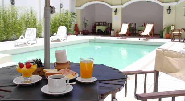 Hotel Altos de Balcarce - Piscina al aire libre